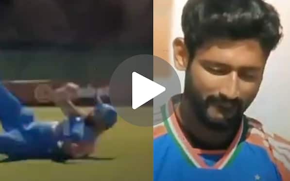 [Watch] Khaleel Ahmed Gets Frustrated As Avesh Khan Drops A Dolly Vs ZIM